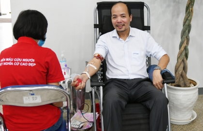 Lan toả “Nhiệt huyết người Dầu khí” qua hoạt động hiến máu nhân đạo